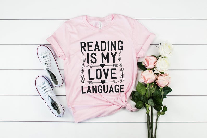 Funny Reader T-Shirt: Reading is My Love Language, Soft Unisex Tee image 4