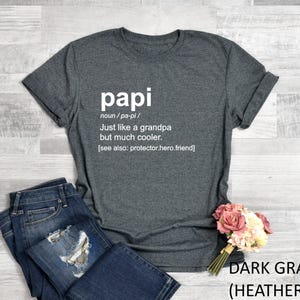 Papi Shirt, Papi Gift, Grandpa Shirt, Father Day Shirt, New Papi Shirt, Grandpa Tee, Grandfather Shirts, Papi Shirts, Papi Tee