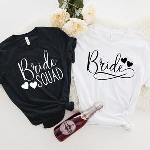 Bride Shirt, Bride to Be, Engagement Shirt,Wedding Party Shirt,Bridal Gift, Wedding Tee, Bridal Shower Gift, Bride Tshirt,Bride Squad Shirt