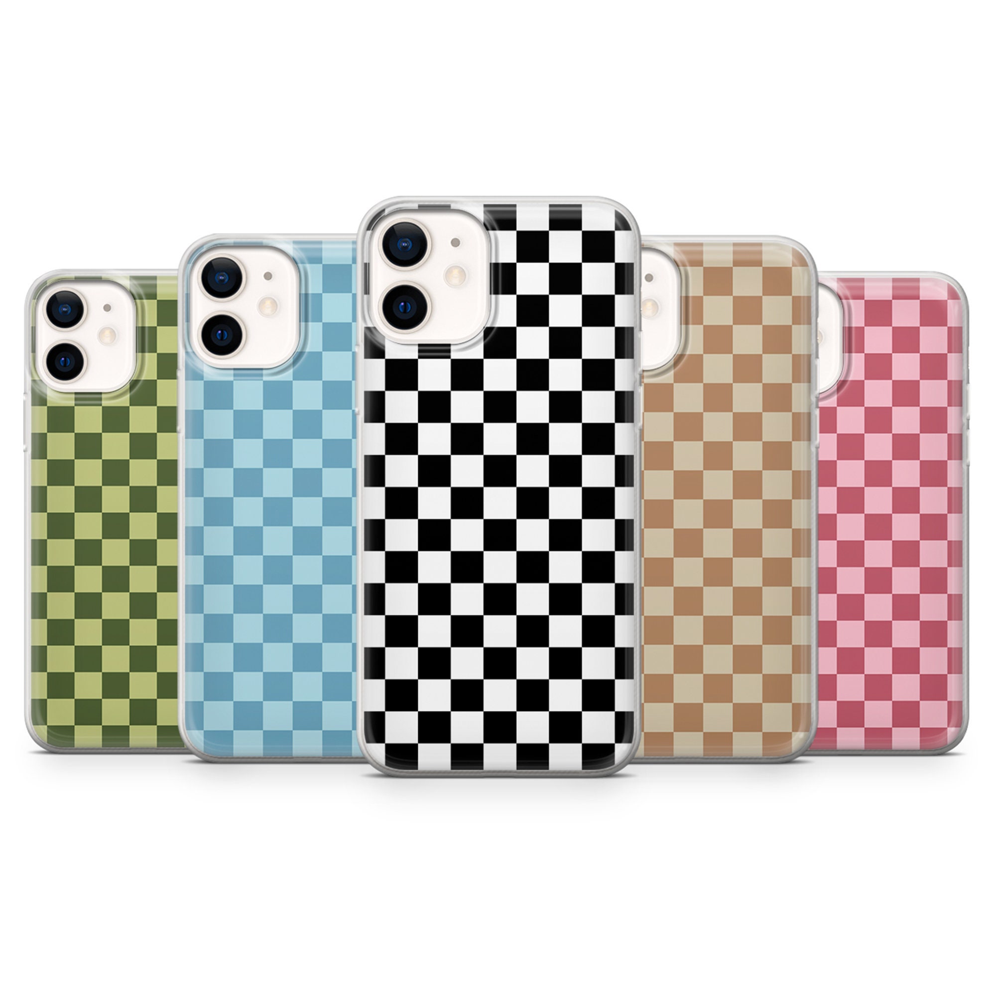 CHECKERED Phone Case for iPhone 13 Pro Google Pixel 7 Case 