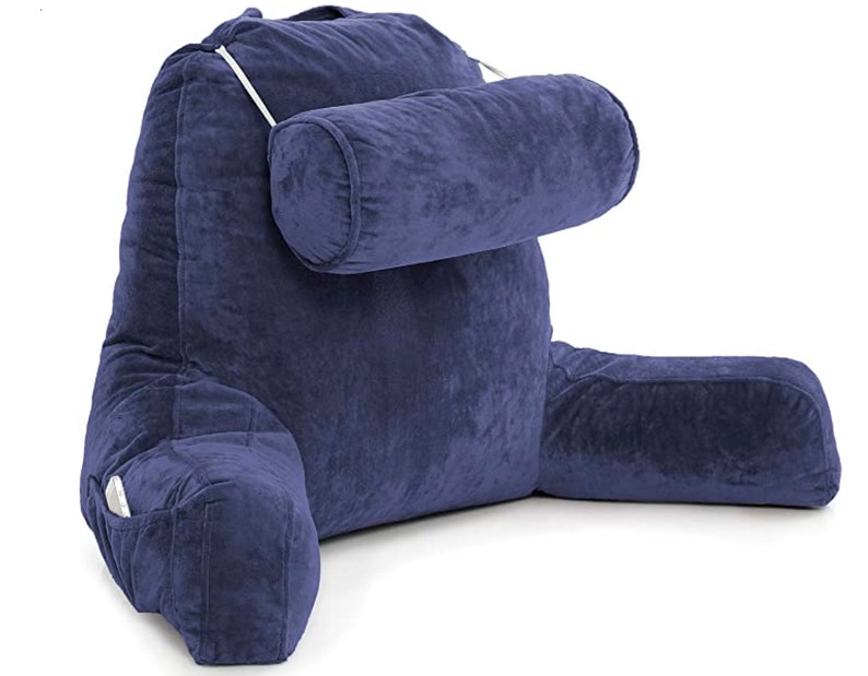 Reading Pillow Back Chair Bed Wedge for Sitting Up Backrest Etsy