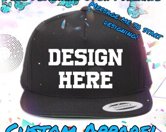 Custom Green Underbrim Snapback - Etsy 