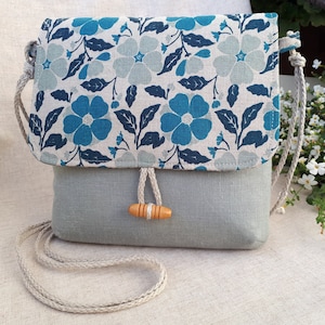 Linen bag, woman&#39;s bag, linen crossbody bag, natural bag, bag for every day, handmade linen bag, walking bag, gifts, present bag,linen purse