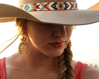 Custom Beaded Hatband - Made to Order