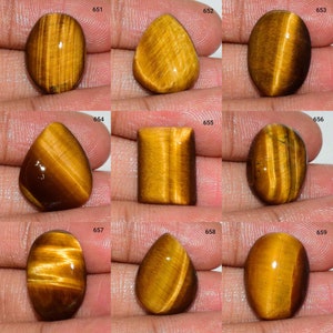 Amazing Golden Tiger eye Cabochon, Golden Tiger Eye, Loose Gemstone Use Jewelry,Tiger Eye, Handmade Polish Golden Tiger eye Cabochon,