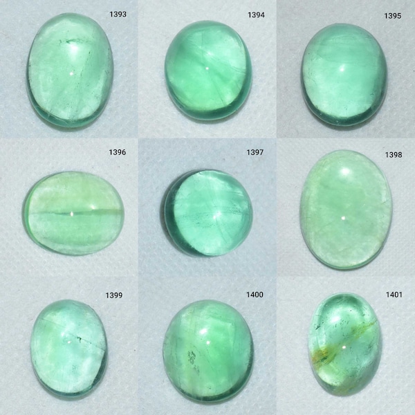 Top Quality Green Flourite Cabochon, Flourite Gemstone Jewelry, Natural Flourite Gemstone, Hand Polish Flourite Cabochon, Wholesale Price,