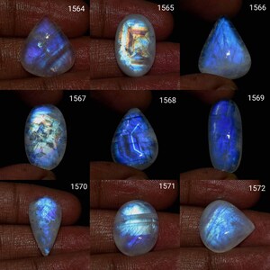 Rare Quality Natural Rainbow Moonstone Gemstone, Loose Rainbow Moonstone Stone Use Jewelry, Rainbow Moonstone cabochon, Rainbow Moonstone,
