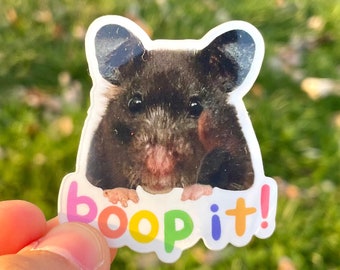 boop it! - Vinyl Sticker