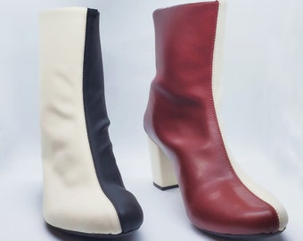 DANIELA | Bicolor boots