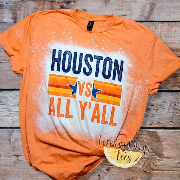 Houston vs All Yall Bleached Shirt, Plus Size Shirt Options