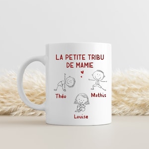 Tasse à personnaliser  Petite Tribu de Mamie