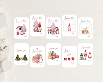 Carte de Noël / Carte de vœux / Carte joyeux Noël / Cadeaux Noël / Carte de vœux Noël / Papeterie Noël / Joyeux Noël personnalisé