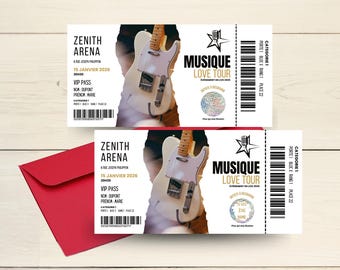 Pregnancy Announcement Card / Concert Ticket / Personalized Scratch Card / Original Announcement / Dad / Grandma / Grandpa / Aunt / Uncle / Other