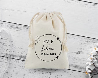 Pochon EVJF Personnalisé / Pochon EVJF / Pochon EVG  / Pochon personnalisé / Pochon mariage / Kit témoin / Cadeau témoin