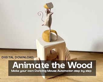 Animating Wood - DIY Guide to Build an Automaton - Mouse with Cheese