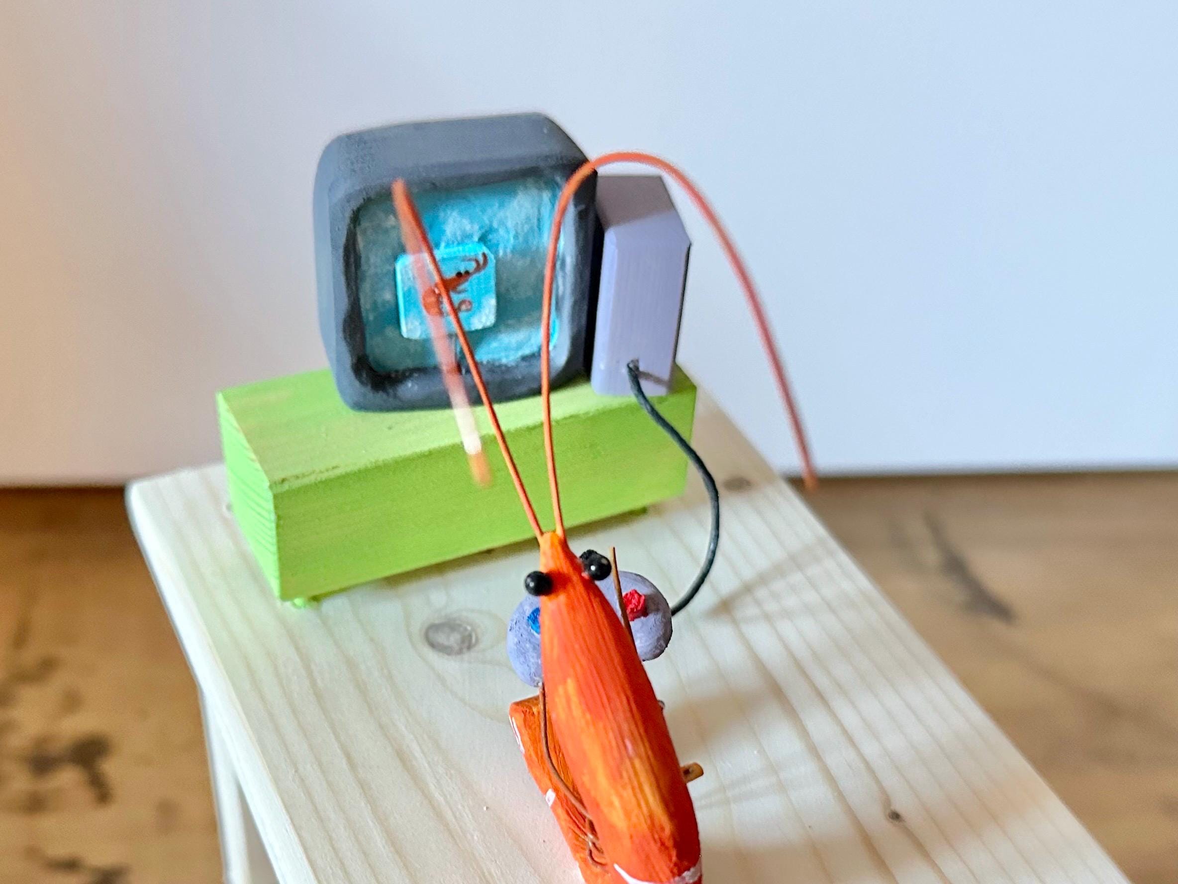 Shrimp Playing Video Games - Etsy