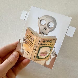 bone appétit - biglietto di auguri che si muove
