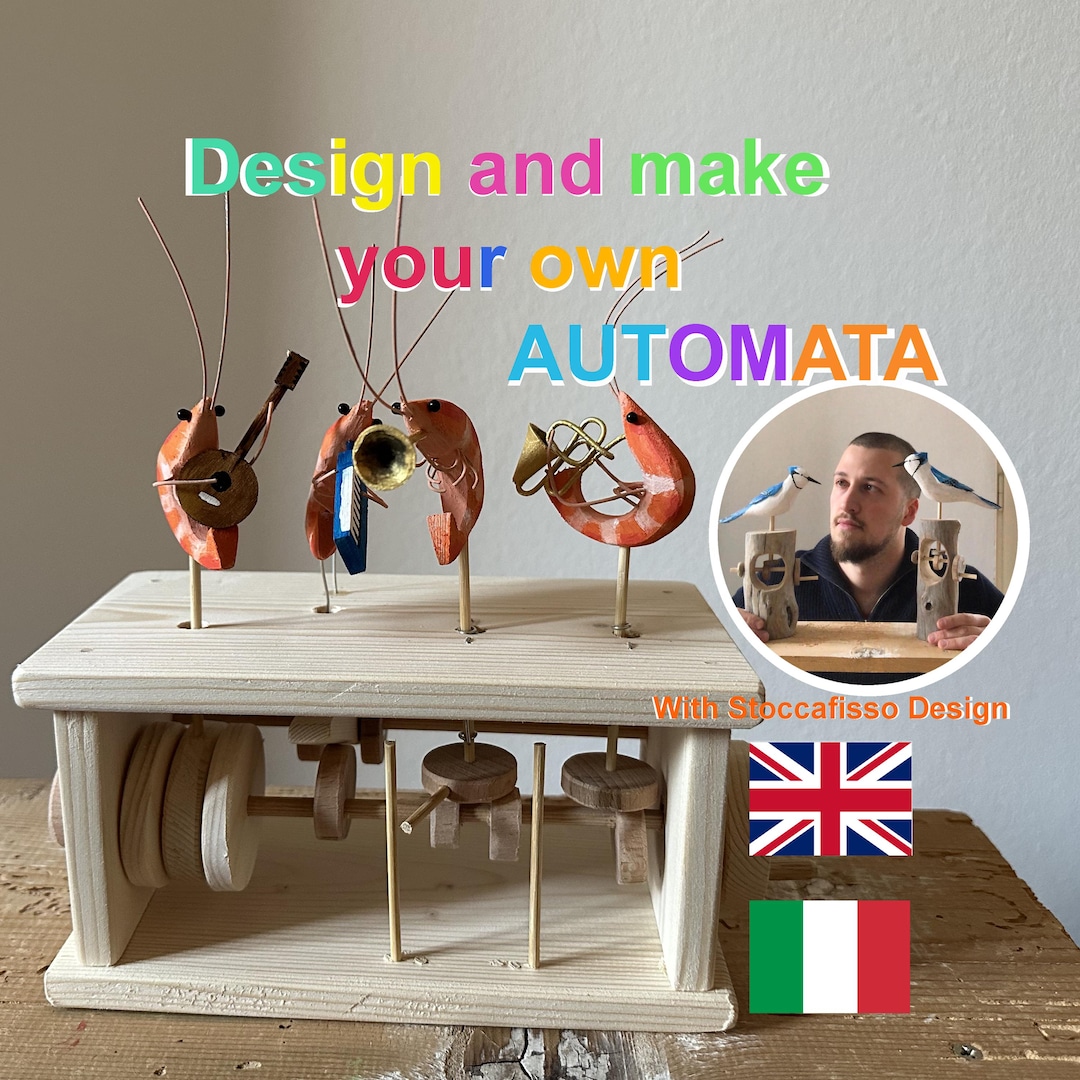 Design and Make Your Own Automata - Etsy