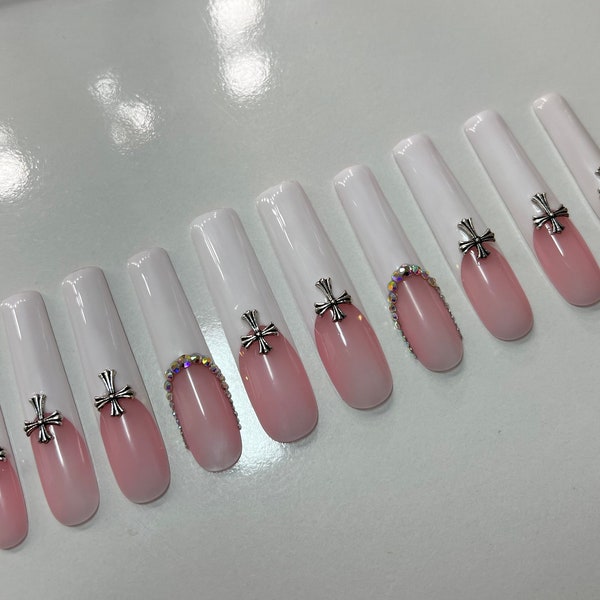 Coffin Shaped Nails - Etsy