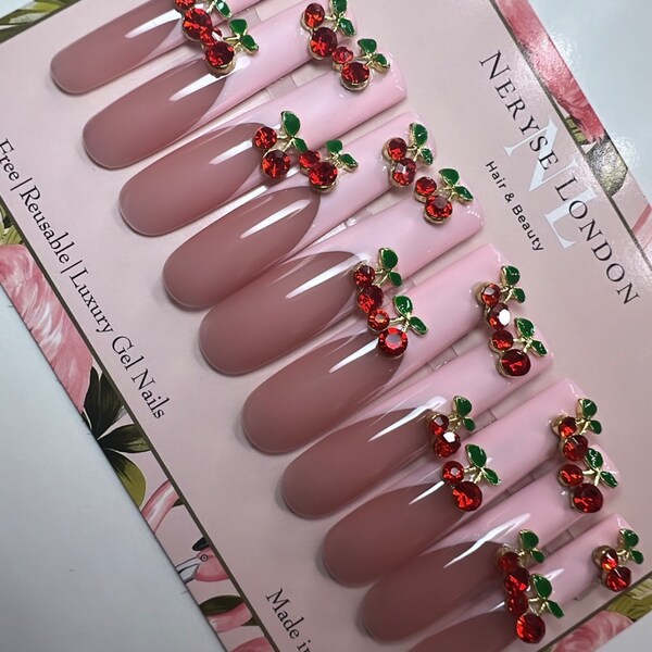 Xs Gel Nail Tips Etsy