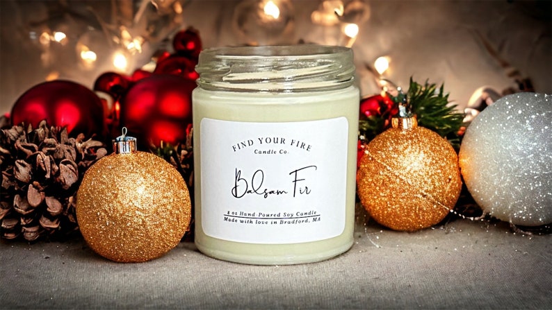 FindYourFireCo Balsam Fir Candle