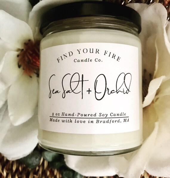 Choose From Many Scents Soy Candle Clean Burning Cotton Wick and