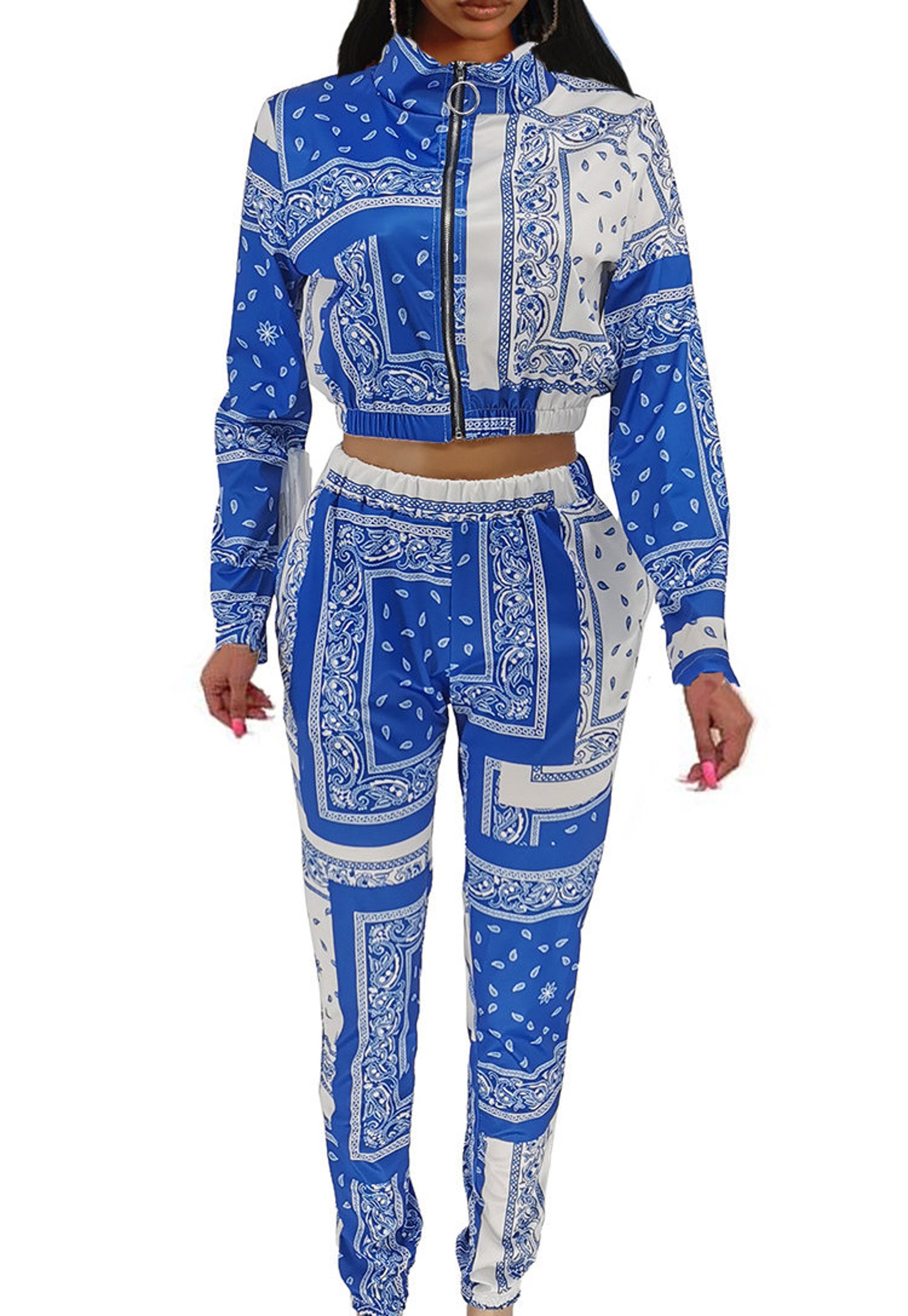 2 Peças Bandana Roupa Jogging Hip Hop Etsy