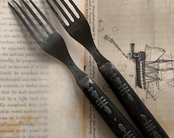 Civil War Era Pair Forks