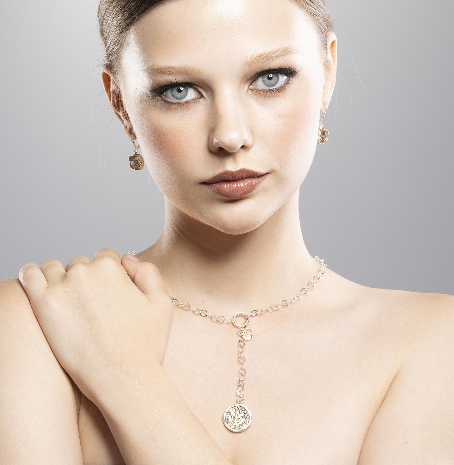 スターリングシルバー Y ネック ウィドウズマイト 古代コインネックレス - Etsy 日本