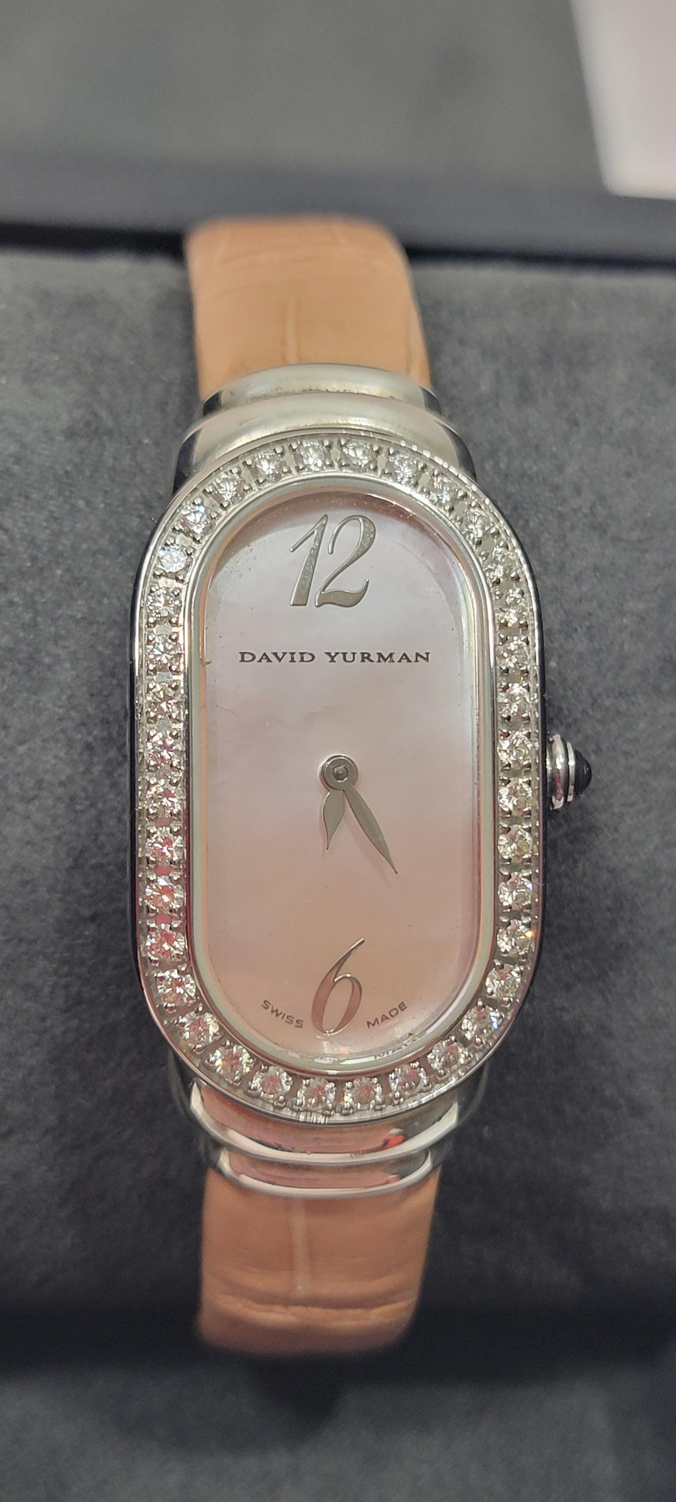 David Yurman Madison T408MSS Diamond Bezel MOP Dial Quartz Ladies Watch David Yurman Madison (model: T408-MSS) – Royal Jewelers main image 4