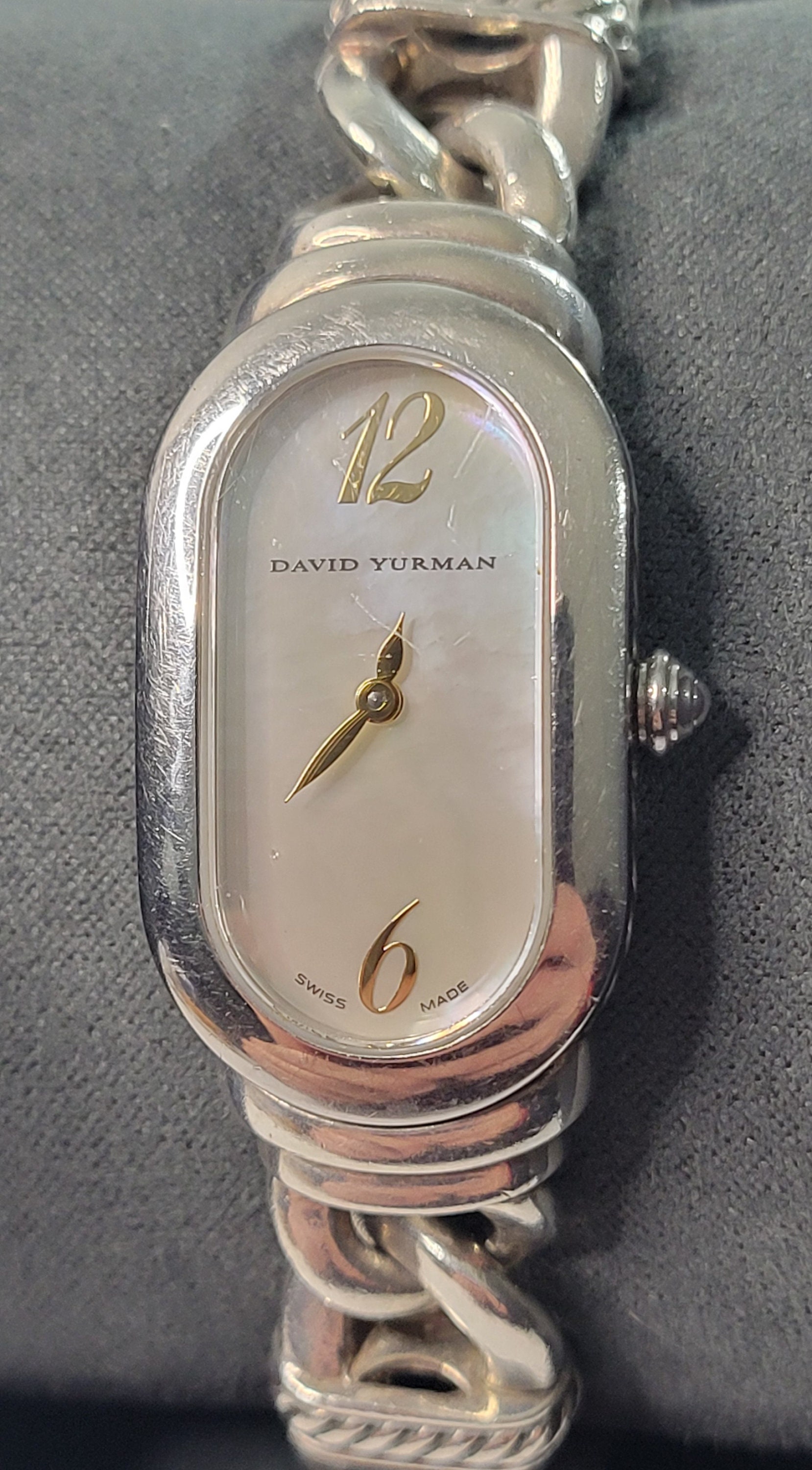 David Yurman Madison T408MSS Diamond Bezel MOP Dial Quartz Ladies Watch David Yurman Madison (model: T408-MSS) – Royal Jewelers main image 3