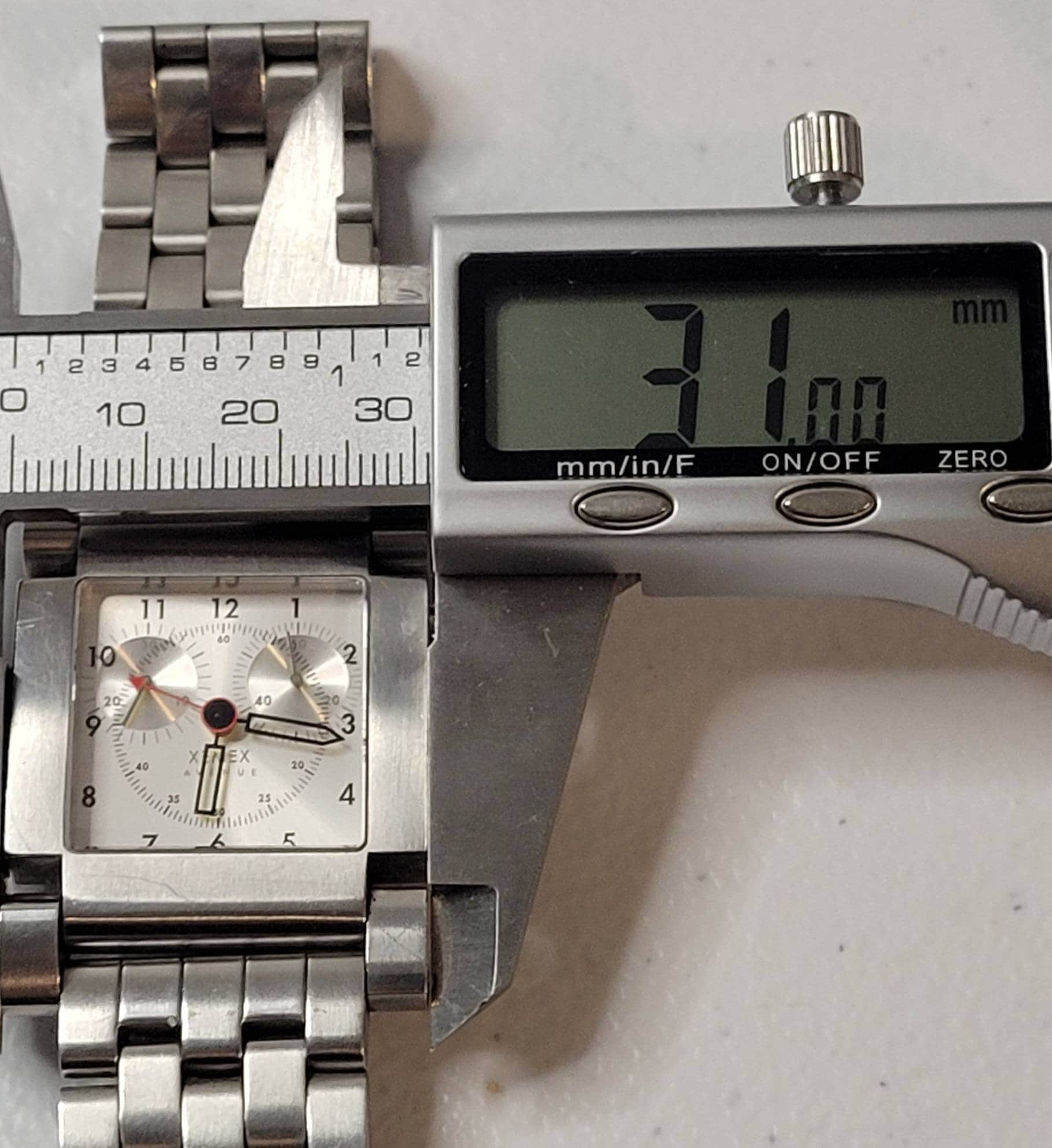 Xemex Avenue Chronograph 9 Jewels Swiss Quartz Men' Watch Box