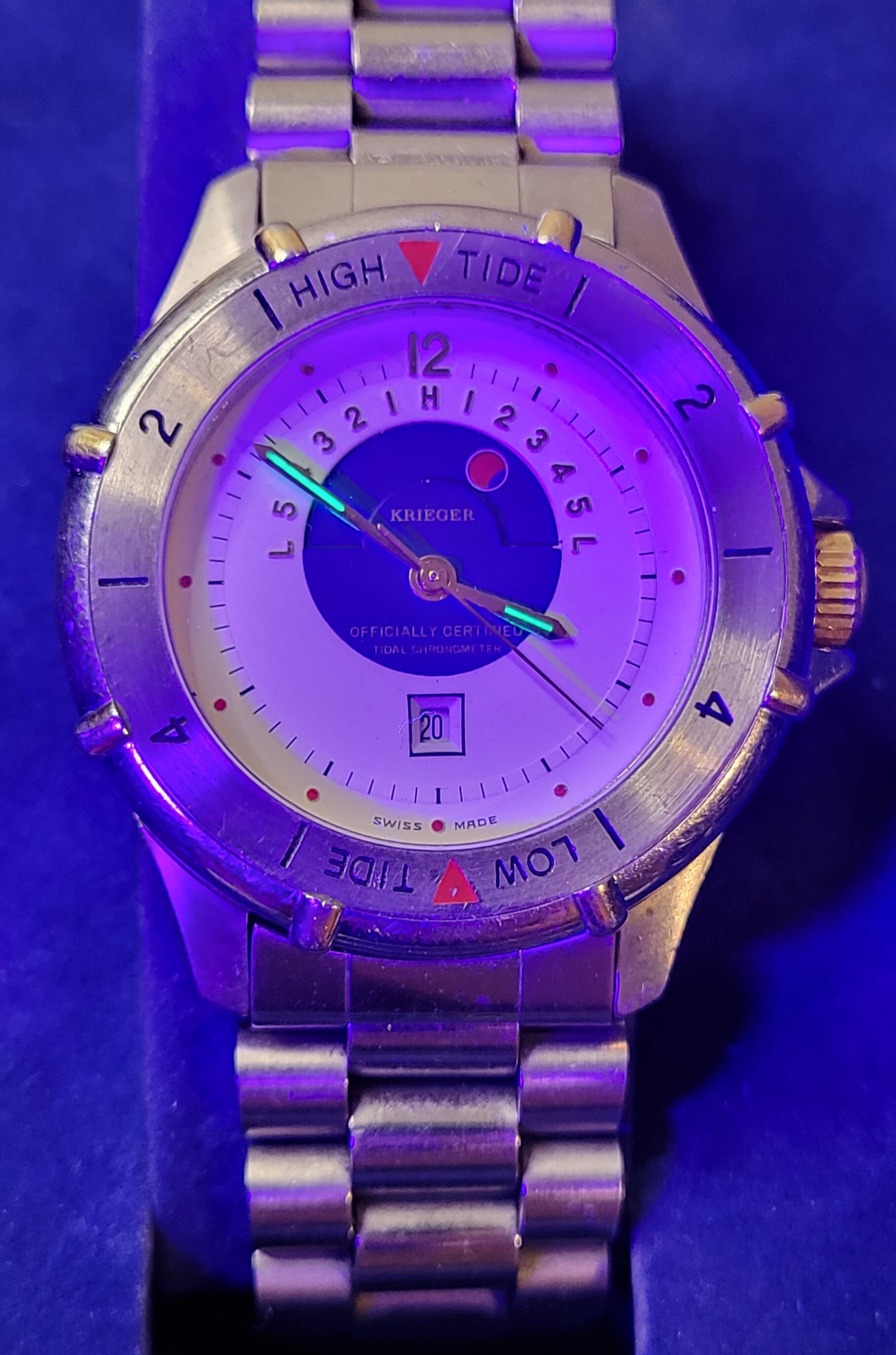 クリーガー タイダルクロノメーター 時計 HA-4521| クリーガー タイダル クロノメーター