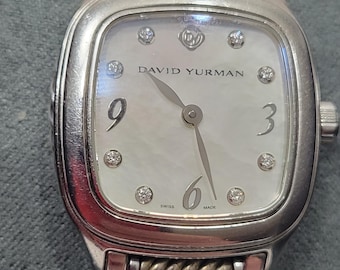 David Yurman Madison T408MSS Diamond Bezel MOP Dial Quartz Ladies Watch David Yurman Diamond Bezel Mother-of-Pearl Watch Ref. T408  main image 3