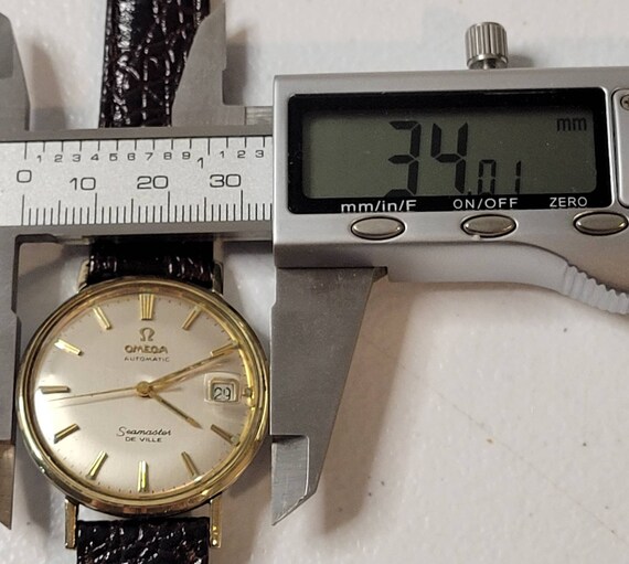 omega seamaster deville 14k gold