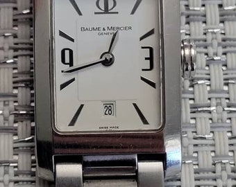 Baume & Mercier Hampton 30m Swiss Quartz Ladies Watch Authentic With Box