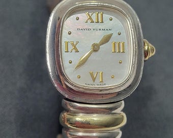 David Yurman Madison Mop Dial 925 Silver Ladies Quartz Watch  display picture 1