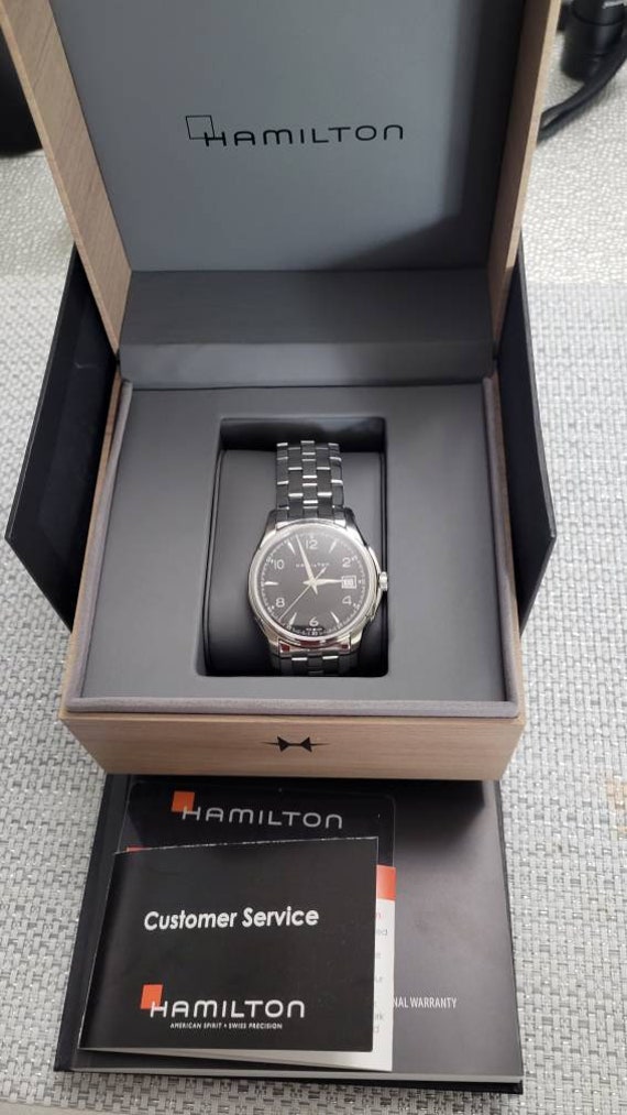 Mint Hamilton Men's JAZZMASTER 3 Jewels Quartz Men