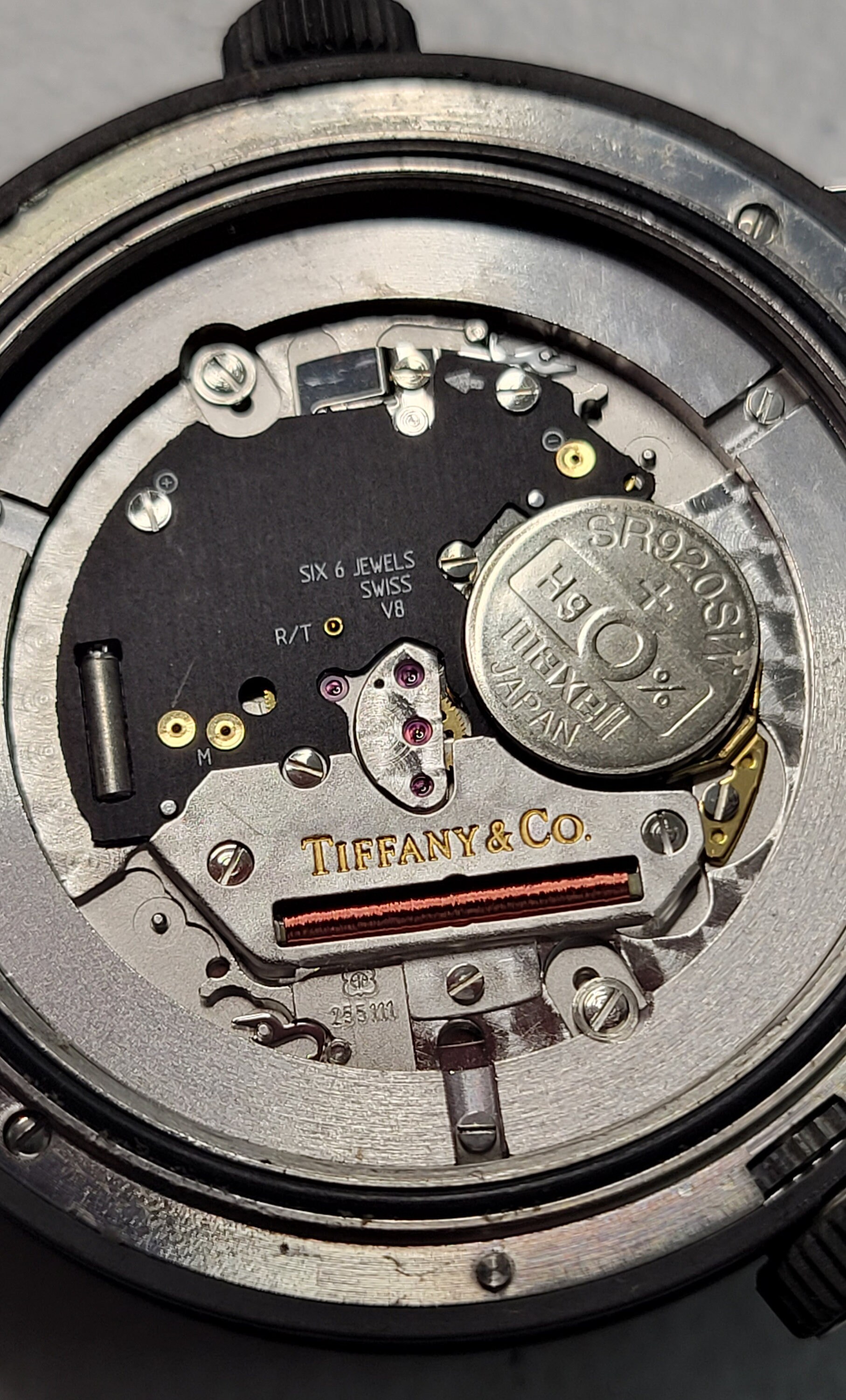 Tiffany & Co 42mm Mark T-57 Resin Stainless Steel 6 Jewels