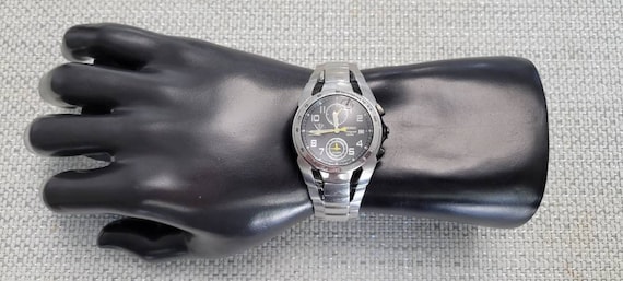 Rare Seiko Chronograph 100m Alarm Chronograph 7T62-OEHO SS