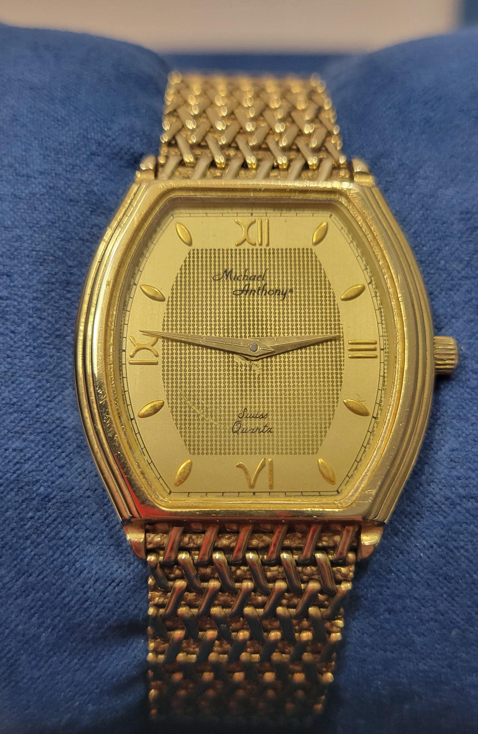 14k Michael Anthony Watch - Etsy