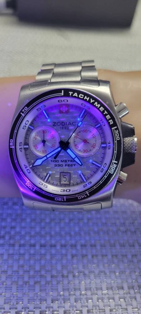 RARE Zodiac Super Sport Timer ZO7501 Swiss Made Men's Diver Men's