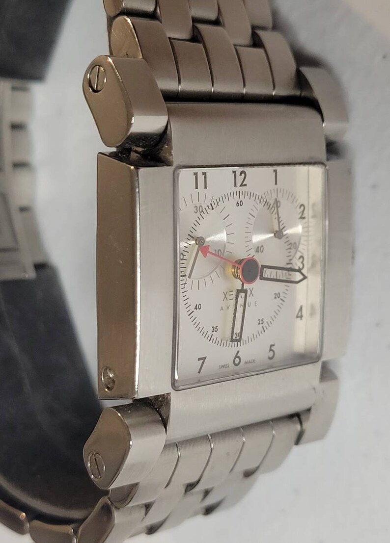 Xemex Avenue Chronograph 9 Jewels Swiss Quartz Men' Watch - Etsy