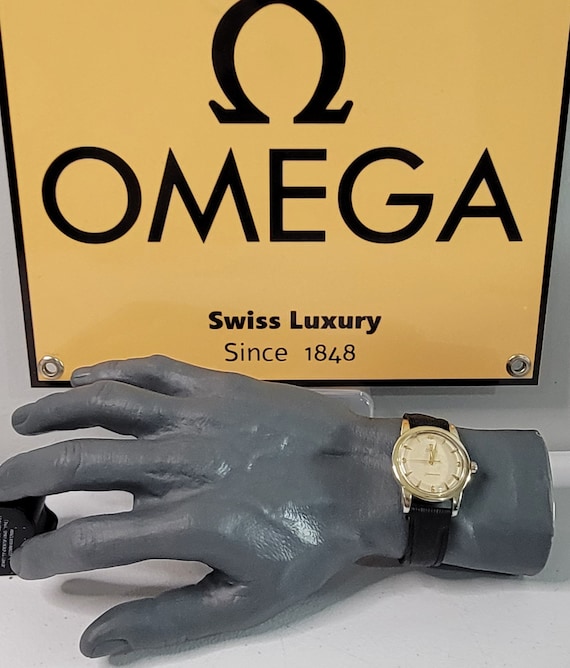 1950'S Omega Seamaster 14k Gold Capped Automatic Bumper Cal 1950'S Omega Seamaster 14k Gold Capped Automatic Bumper Cal