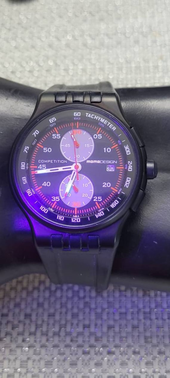 Vintage Momo Design Competition 43mm Chronograph Q