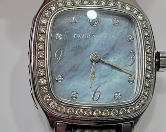 David Yurman Madison Mop Dial 925 Silver Ladies Quartz Watch  display picture 1