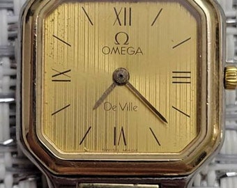 Omega Deville Quartz - Etsy Hong Kong