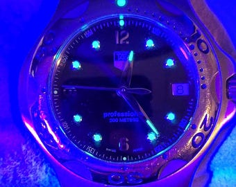 Tag Heuer Professional 200m WL1212 Swiss cal 4.00 Quartz Men's Watch