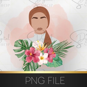 Hijabi clipart, Islamic Clipart, Muslimah Png, Muslim PNG, Islamic PNG, islamic quotes PNG, muslim sublimation file, digital download