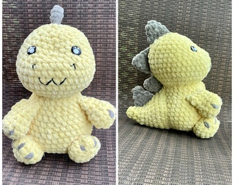 Crochet dinosaur pattern